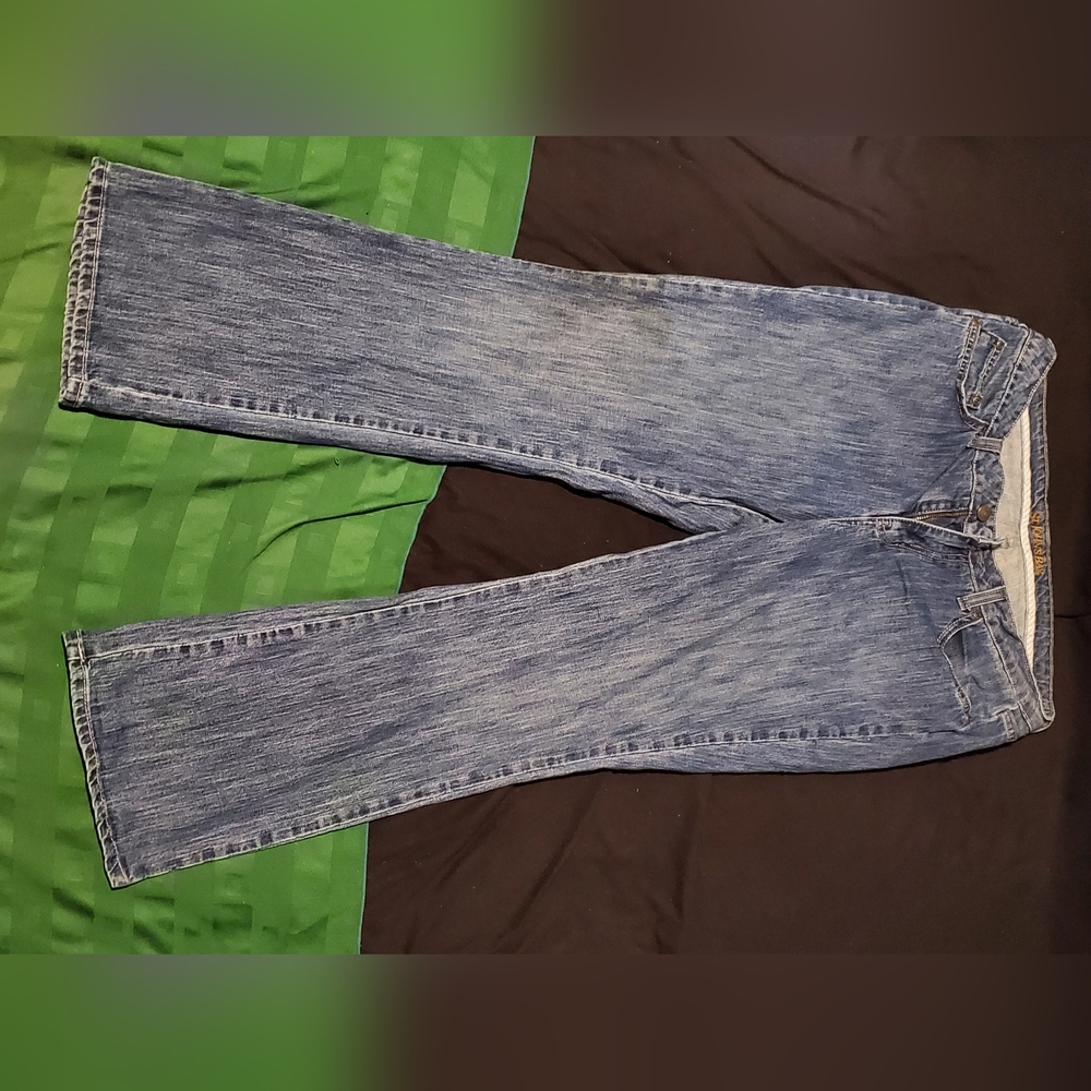 Boot Cut Blue Jeans